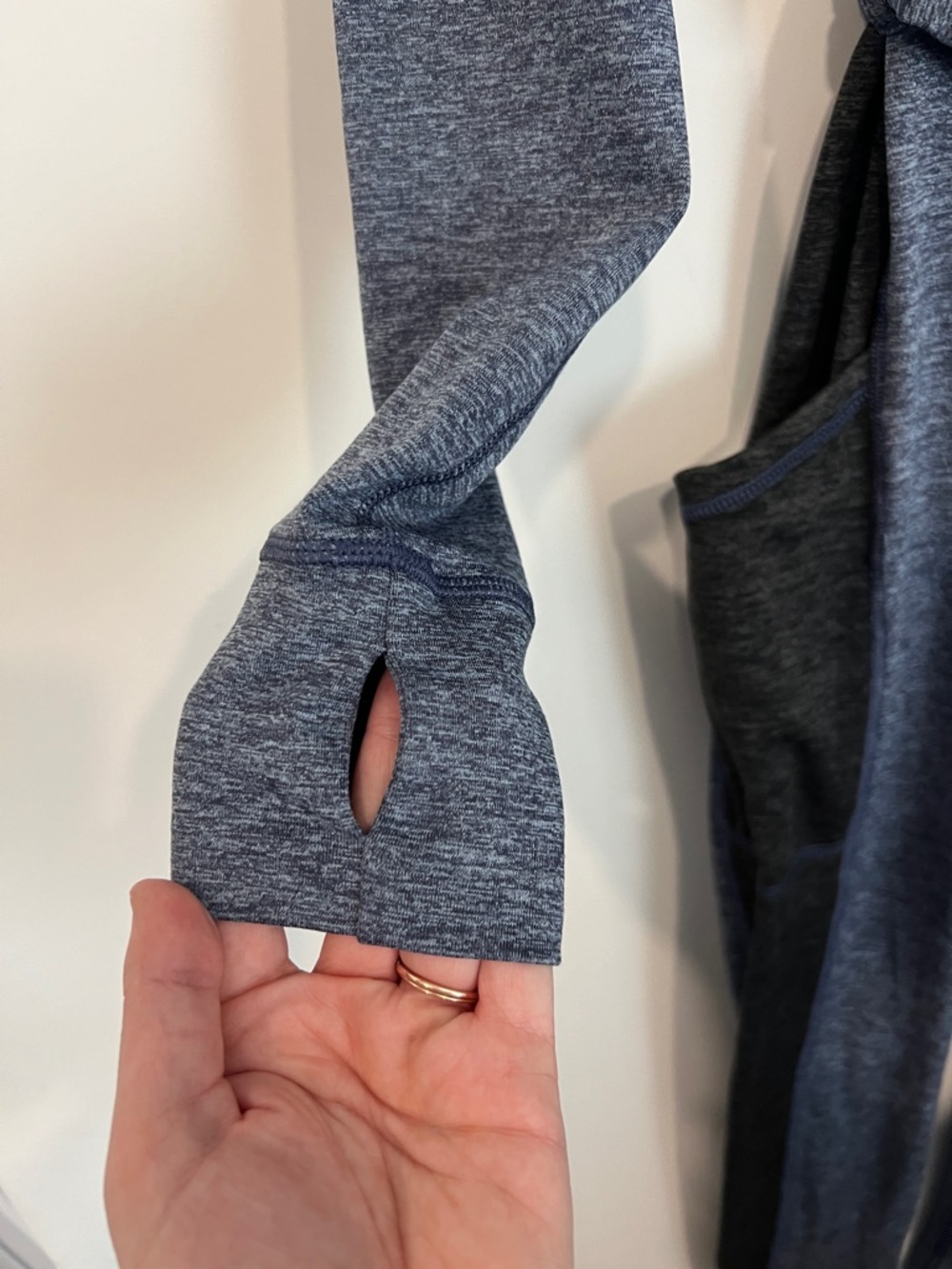 Offline by Aerie Chillside Collection Warmup Base Layer Jumpsuit Blue - Medium - Picture 6 of 10